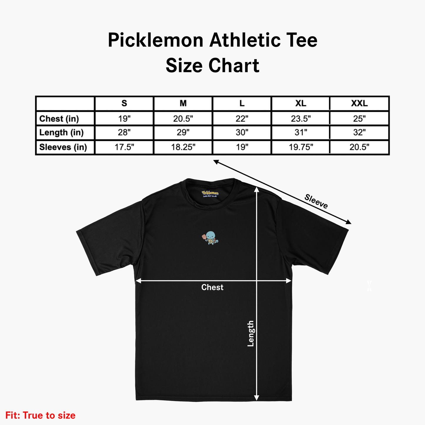 Kanto Starters 3-Pack Athletic Tees (PRE-ORDER)