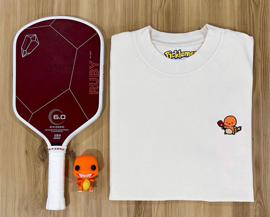 Charmander Embroidered Tee