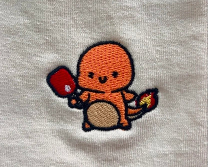 Charmander Embroidered Tee